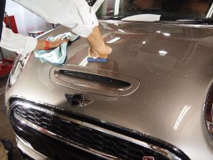 BMWMINIにプロテクションフィルムを施工させていただきました3 - トータルカービューティIIC BMWMINIにプロテクションフィルムを施工させていただきました3