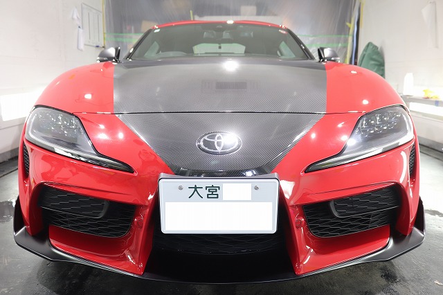 GRスープラ カラープロテクションフィルム 千葉2