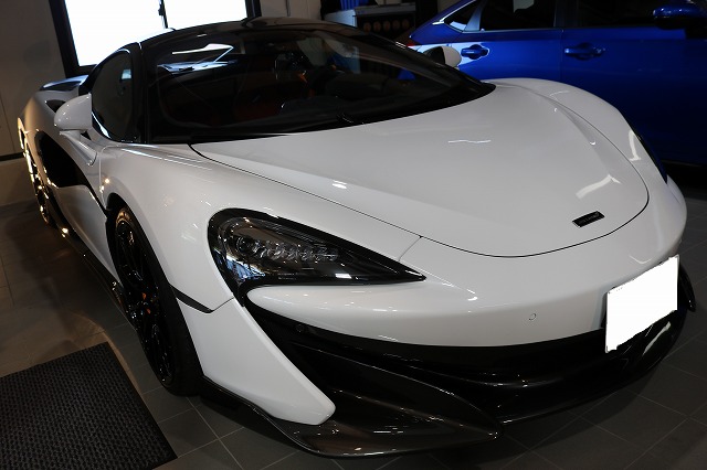 マクラーレン600LTのプロテクションフィルム施工完成写真