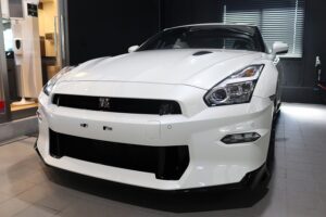 日産GT-Rにプロテクションフィルム施工。東京都中央区よりご来店