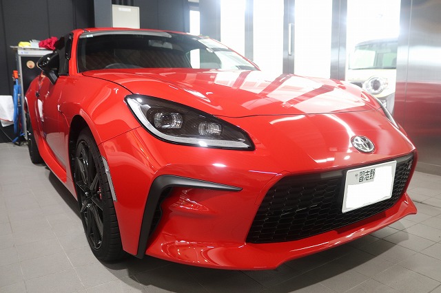 40周年記念モデルGR86にカーコーティング施工　千葉県習志野市より【SystemX Max】