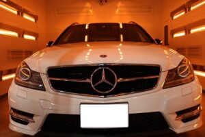 千葉県市原市よりご入庫のメルセデスベンツCワゴンに超親水ガラスコーティングを施工させて頂きました！