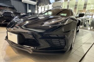シボレー・コルベットにカーコーティングの施工。東京都中央区よりお越しのお車に【SystemX Crystal SS】