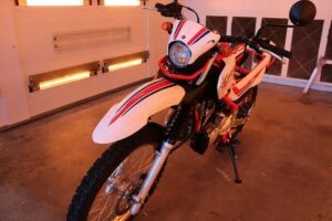 千葉県よりご来店　ヤマハ・セローにバイクコーティング