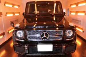 メルセデスベンツG65AMGにカーコーティング施工で新車の輝き復活♪東京都より