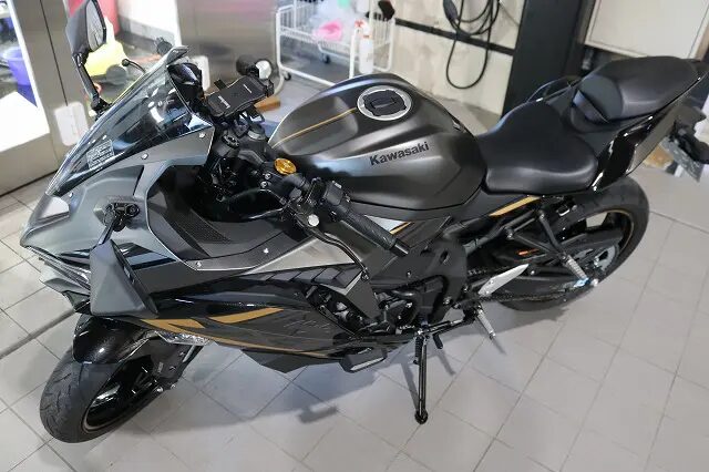 カワサキZX-25R バイクコーティング