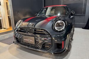 MINI ジョンクーパーワークスにカーコーティング施工。東京都江戸川区よりお越しのお車に【SystemX Diamond SS】