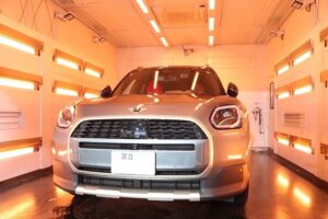MINIカントリーマンにカーコーティング施工。東京都江戸川区よりお越しのお車に【SystemX Pro】