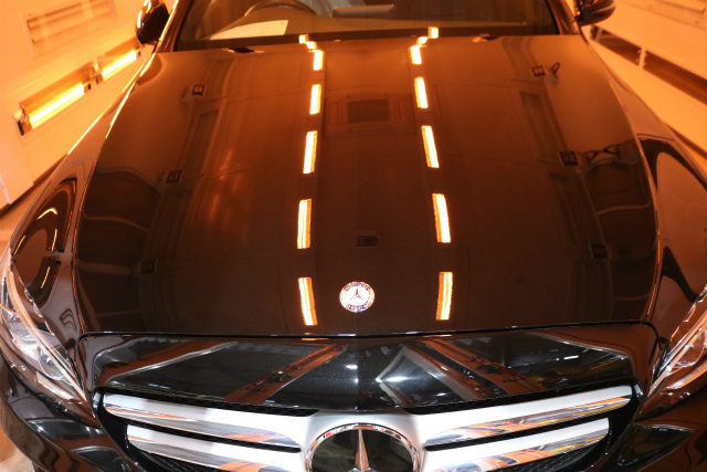 足立区よりご来店のメルセデスベンツに驚異のガラスコーティングを施工させていただきました。