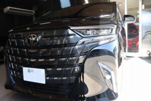 TOYOTAアルファードにカーコーティングの施工。東京都渋谷区よりお越しのお車に【SystemX Pro】