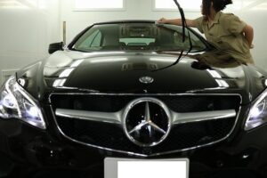 東京都豊島区からメルセデスベンツＥクラスでお越しのＮ様、ボディコーティングと三カ所部分コーティングのご注文ありがとうございました！