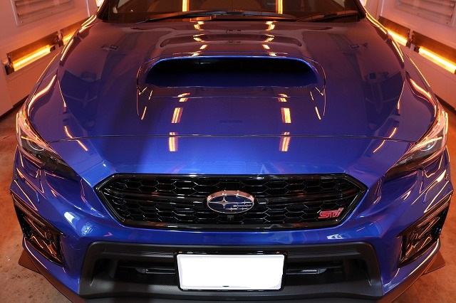 トラスト初のチューンドコンプリートカースバルWRX STIにカーコーティングとカーフィルム施工です♪