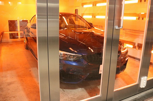 東京都世田谷区よりお越しのBMWM4に自己修復性を持つガラスコーティングを施工させて頂きました！