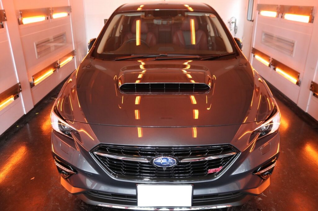 スバル レヴォーグに愛車の輝きを極めるカーコーティング施工　東京都より