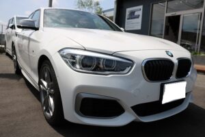 BMW M140iにバリアタフホイールコート施工で輝く足回りに♪東京都よりご来店です。