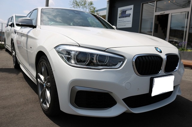 BMW M140iにバリアタフホイールコート施工で輝く足回りに♪東京都よりご来店です。