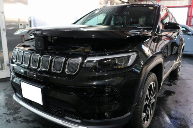 ファインラボセラミックをjeepリミテッドに施工しました！東京都渋谷区より