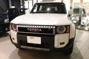 新車ランクル250にカーコーティング施工。千葉県松戸市よりお越しのお車に【SystemX Diamond SS】