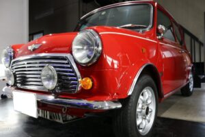 ローバーミニクーパーに光沢あふれるセラミックコーティング施工♪千葉県より