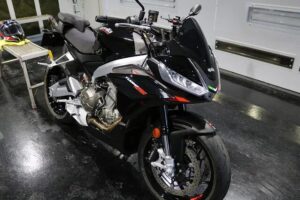 アプリリアRS66にバイクコーティング