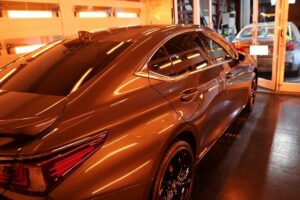 レクサスESにセラミックプロ９Hコーティングで強固な被膜を形成！東京都墨田区より