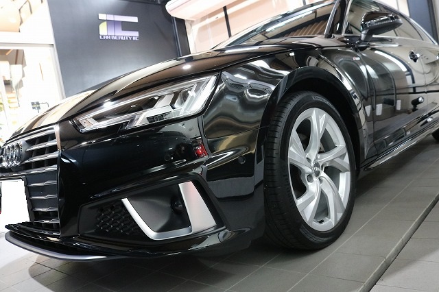シルトガラスコーティングをアウディＡ４に施工！新車のような輝きに♪東京都江東区より