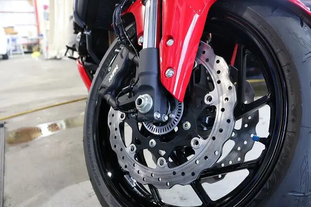 千葉県よりお越しのスズキＧＳＸ-Ｓ750にバイクコーティング