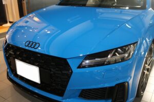 アウディTTにカーコーティング施工。東京都北区よりお越しのお車に【SystemX Crystal SS】