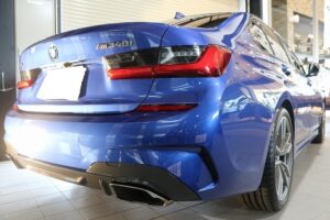 BMW340iにお手入れがしやすいカーコーティングを施工♪東京都江東区よりご来店です