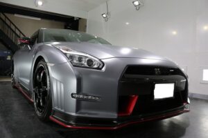 日産 GTR NISMOにマットプロテクションフィルムをフル施工