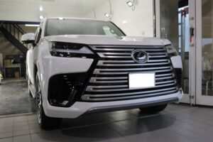 レクサス LX600にカーコーティング施工。千葉県浦安市よりお越しの新車に【System X Crystal SS】