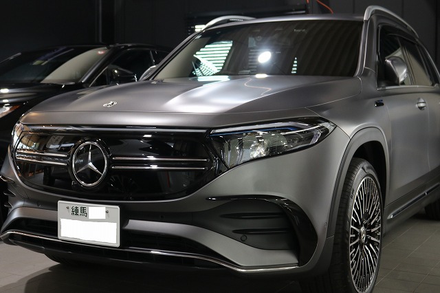 ベンツEQB350にカーコーティング施工。東京都練馬区よりお越しのお車に