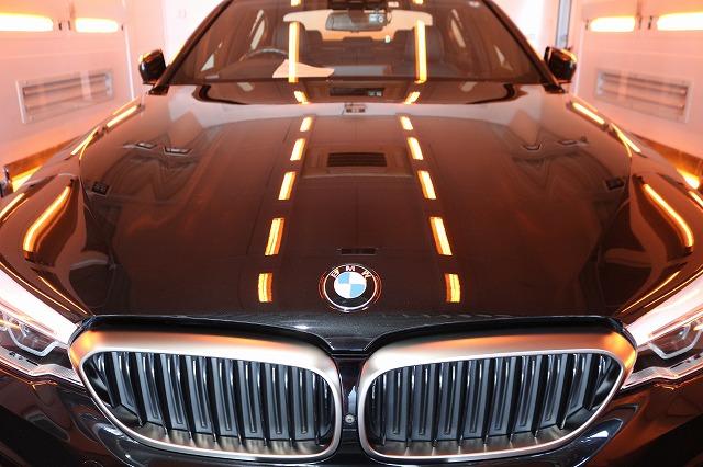 千葉県習志野市のBMW540iにカーコーティングを施工　Gガードコーティング