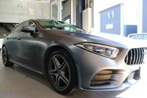 新車メルセデスベンツCLS300dにマット塗装専用カーコーティング♪東京都より