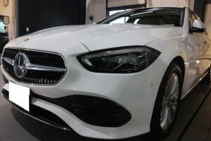 千葉県松戸市のベンツC180にカーコーティングを施工しました　優れたGガード