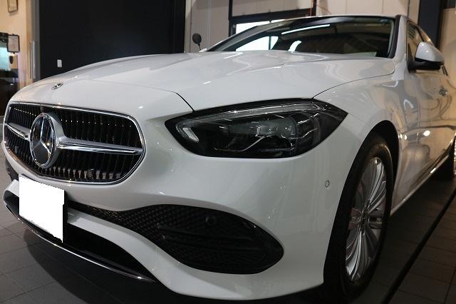 千葉県松戸市のベンツC180にカーコーティングを施工しました　優れたGガード