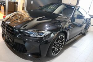 東京都港区のBMWM4にカーコーティングを施工　画期的なGガードコーティング
