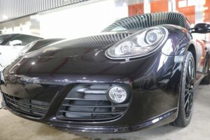 東京都よりお越しのポルシェケイマンSに多数カーコーティング施工！