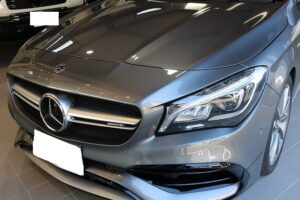 メルセデスベンツAMG CLA45に最強セラミックコーティングを施行！