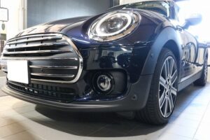 ミニクラブマンサヴィルロウエディションにセラミック被膜の輝きを放つカーコーティング施工　東京都中央区より