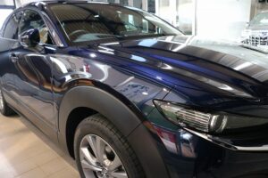 ファインラボヒールライトを東京都よりご来店の新車マツダCX-30に施工★