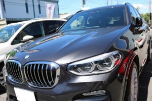 東京都渋谷区よりBMWアルピナXD3がご入庫され、光沢が長期間続くセラミック製ガラスコーティングを施工させて頂きました！