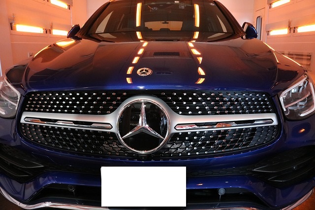 メルセデスベンツAMG　GLCに世界初！小キズが消えるコーティングを施工しました★東京都練馬区よりご来店