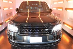 高い技術力で開発されたコーティングファインラボセラミックをレンジローバーに施工しました★東京都港区よりご来店