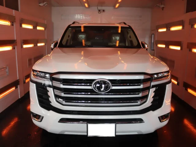 カーコーティング乾燥用遠赤外線設備