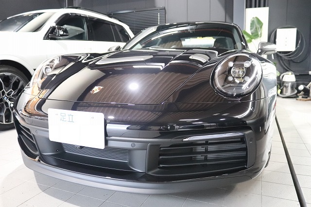 ポルシェ 911カレラTにカーコーティング施工。東京都台東区よりお越しのお車に【SystemX MAX G+】
