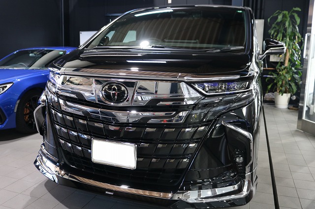 新型アルファードにカーコーティング施工。東京都葛飾区よりお越しのお車に【SystemX クリスタル】