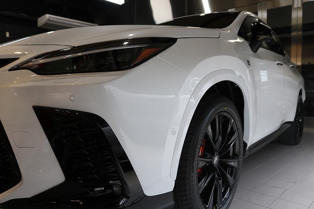 レクサスNXにカーコーティング施工。千葉県浦安市よりお越しのお車に【SystemX Crystal SS】