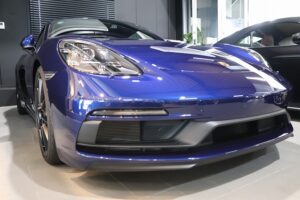 ポルシェ 718ボクスターにカーコーティング施工。千葉県松戸市よりお越しのお車に【SystemX Max G+】