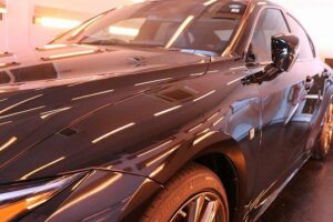 東京都大田区のレクサスIS300にカーコーティングを施工　画期的なGガード